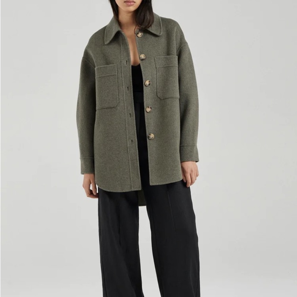 Ines Shirt Jacket - Friends with Frank